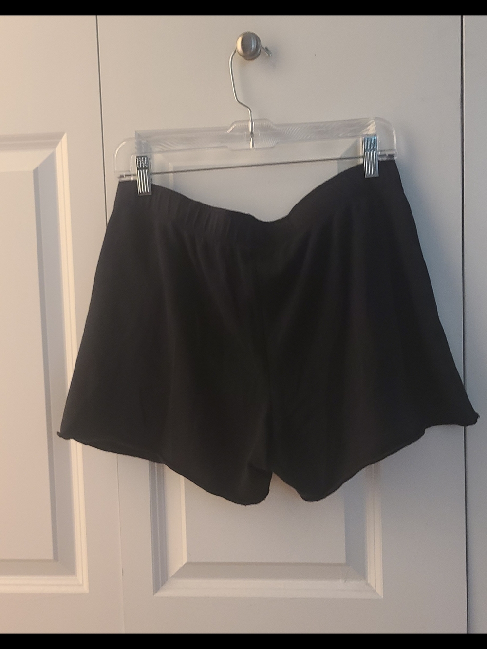VS PINK Black Lounge Shorts Size S Vintage 86 Logo Discontinued - Picture 3 of 5